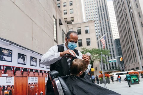 Photo Pall Mall Barbers Midtown NYC