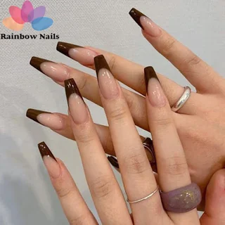 Photo Rainbow Nails