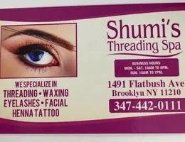 Eyebrows Threading, Shumi's Threading Spa