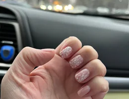 Pink Petal Mani Pedi