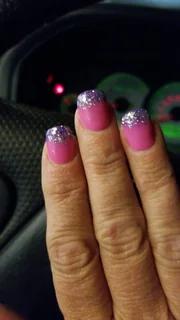 Photo Diamond Nails