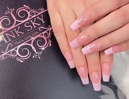 Pink Sky Nails